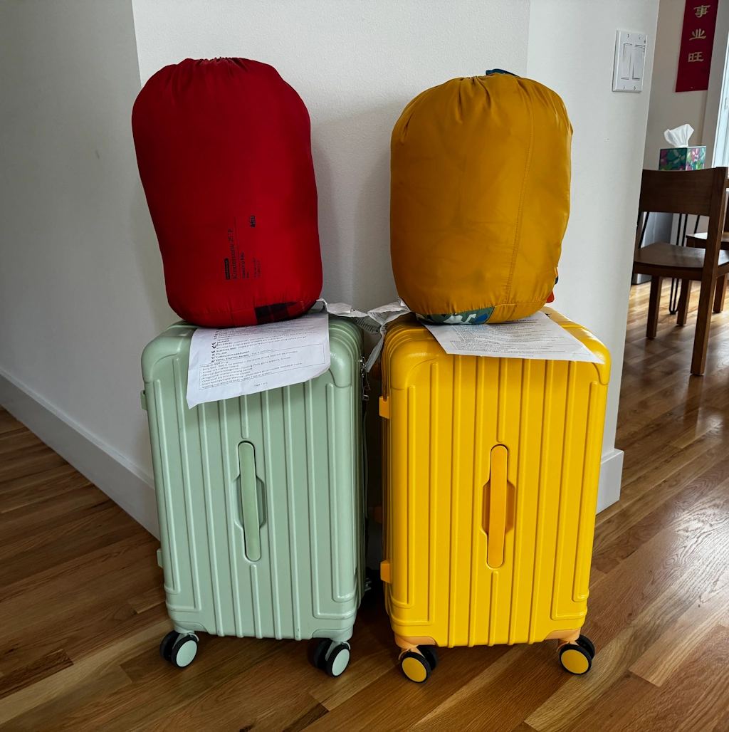 Packing for field trip